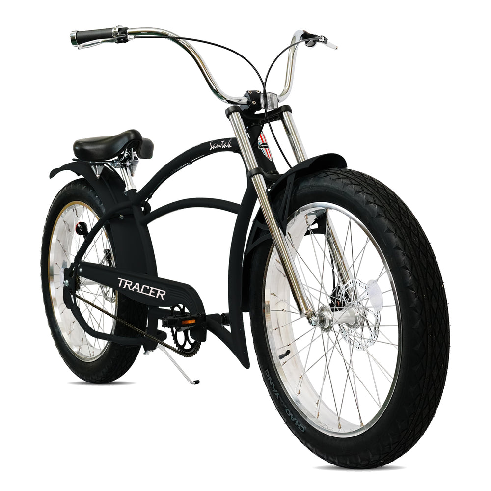 Santak 26 Fat Tire Chopper Cruiser Bike