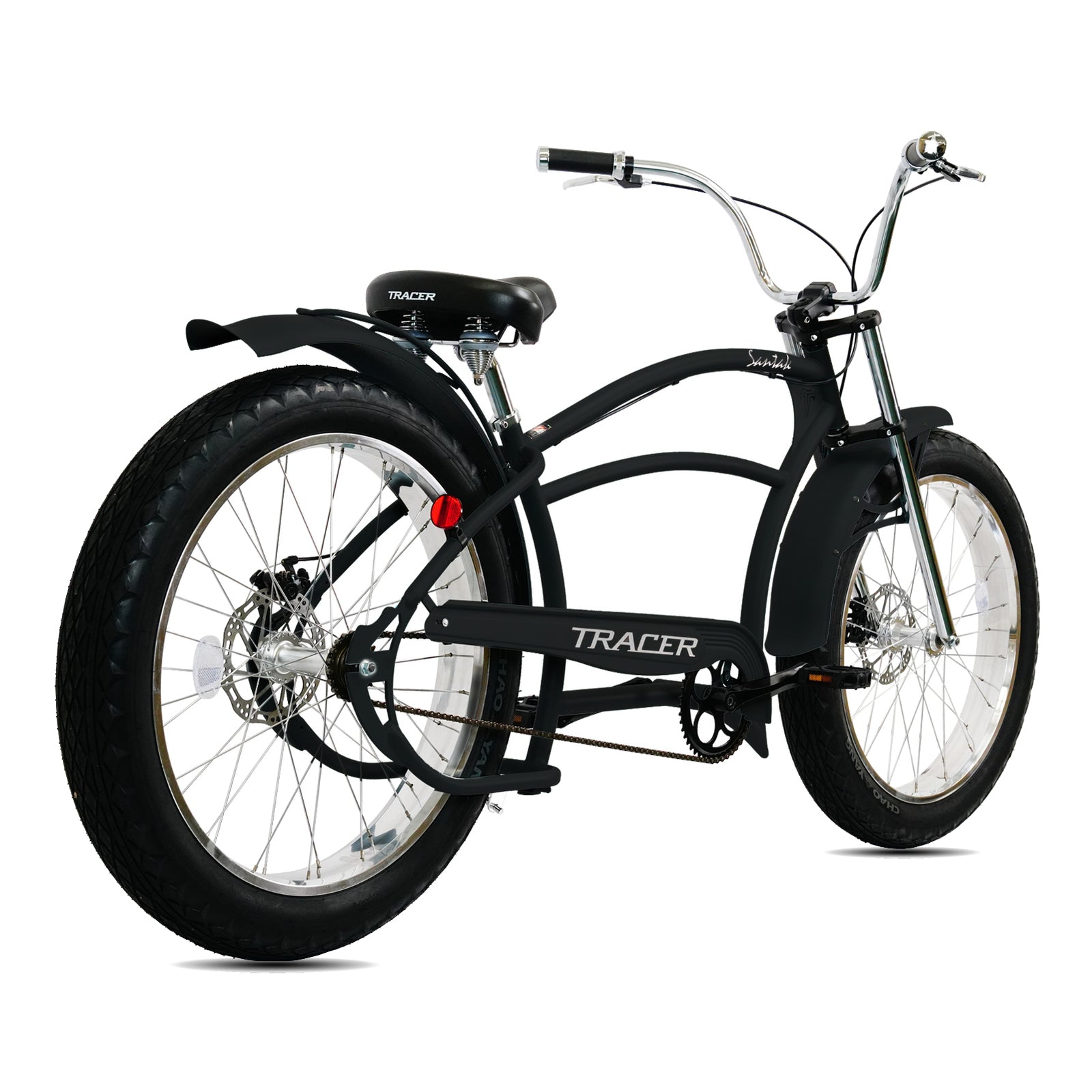 Santak 26 Fat Tire Chopper Cruiser Bike