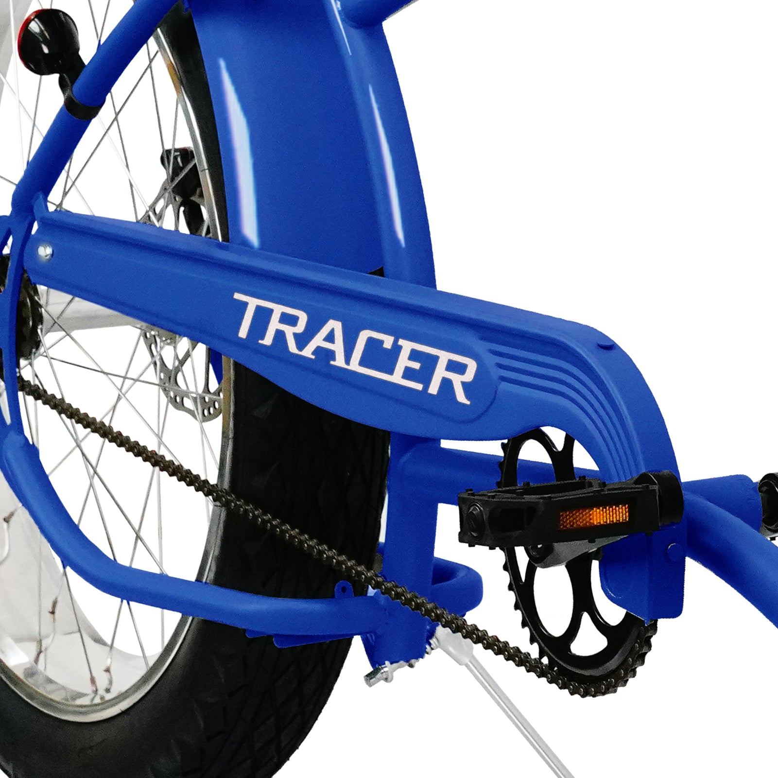 Dark blue online bike