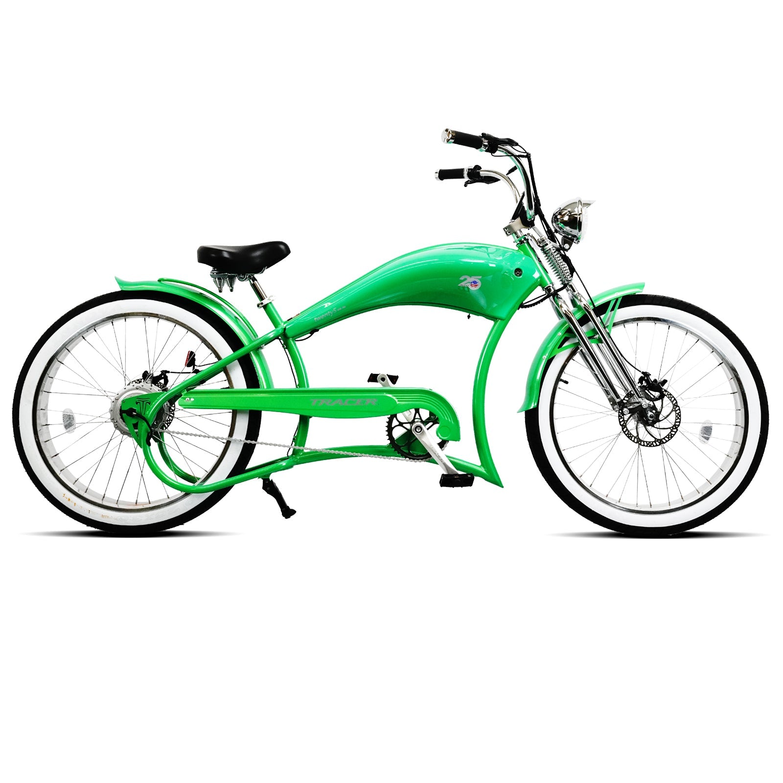 Tracer Twenty5 DS 500W 26" Dual Springer Cruiser EBike Tracer Bikes