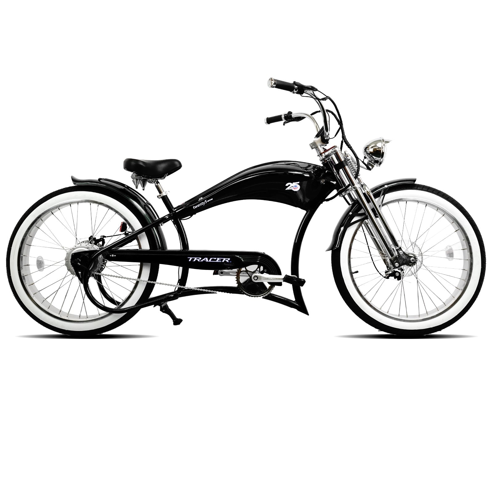 Tracer Twenty5 GTS 500W 26" Electric Cruiser Bike Tracer Bikes