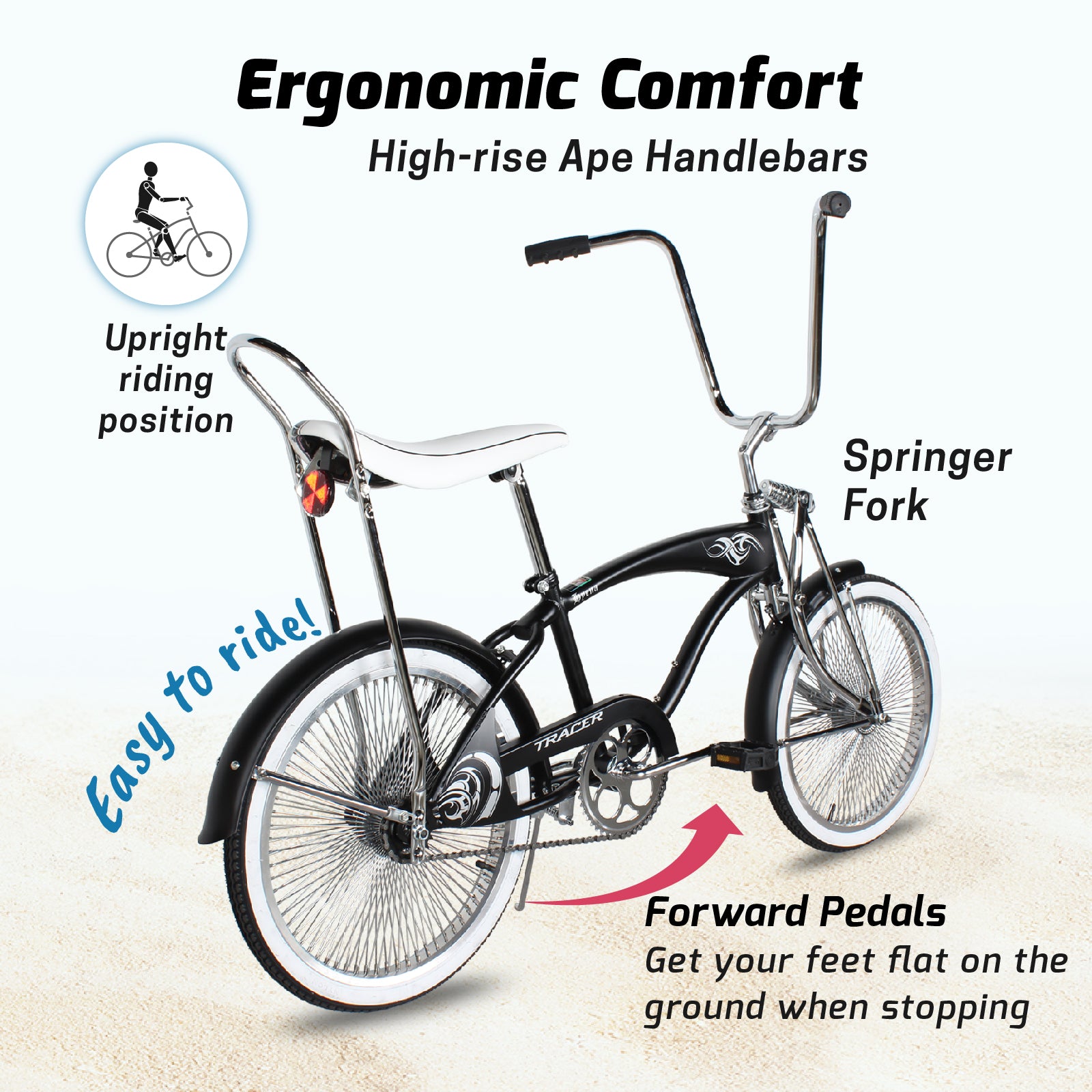 Springer bicycle seat online