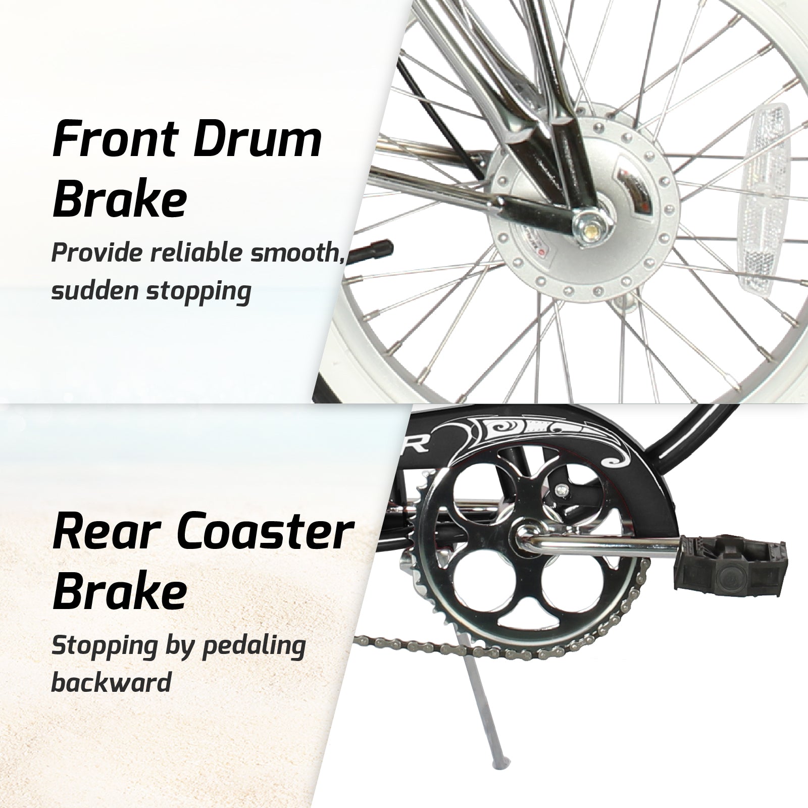 Beach cruiser front brake hot sale kit