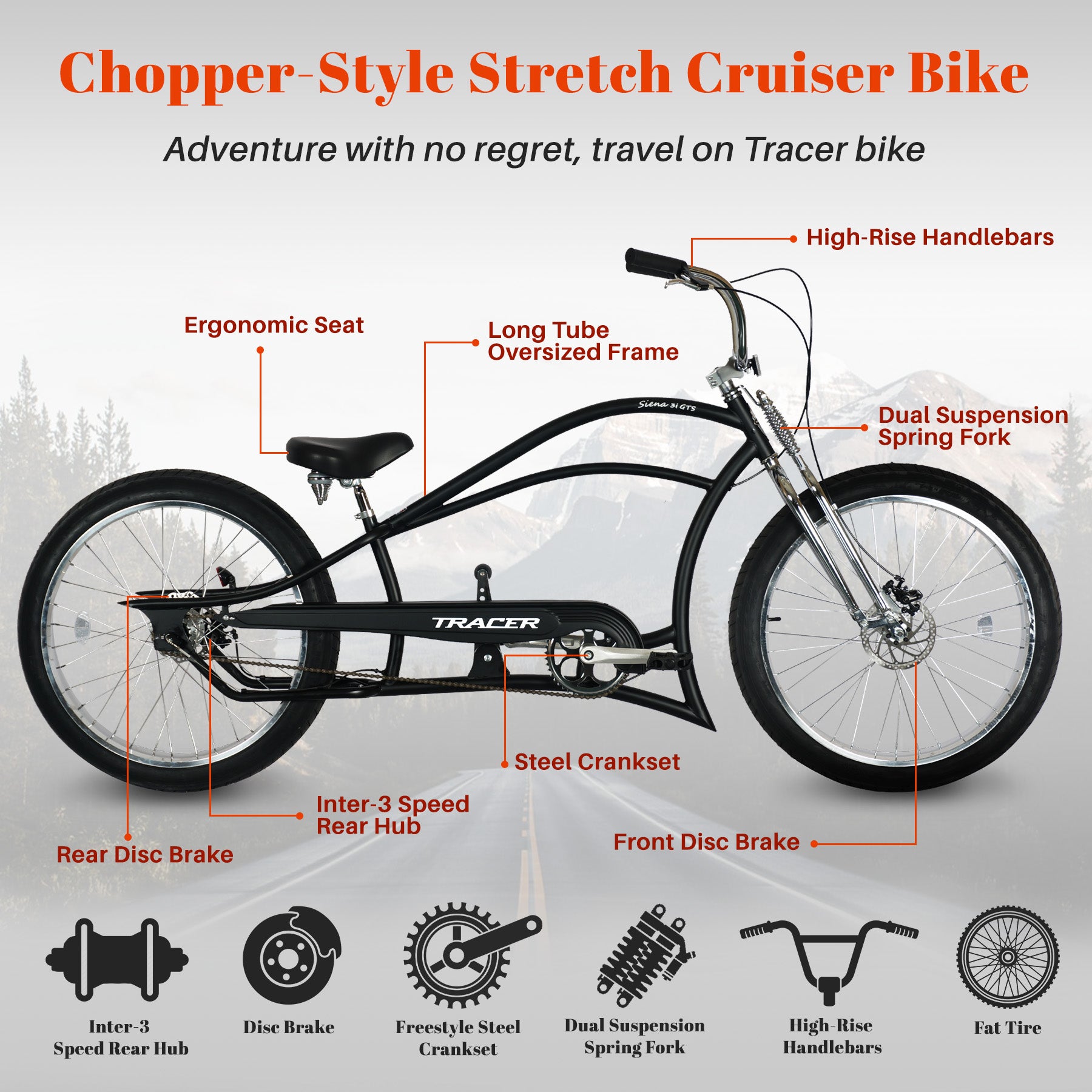 Beach cruiser 3 speed rear online wheel