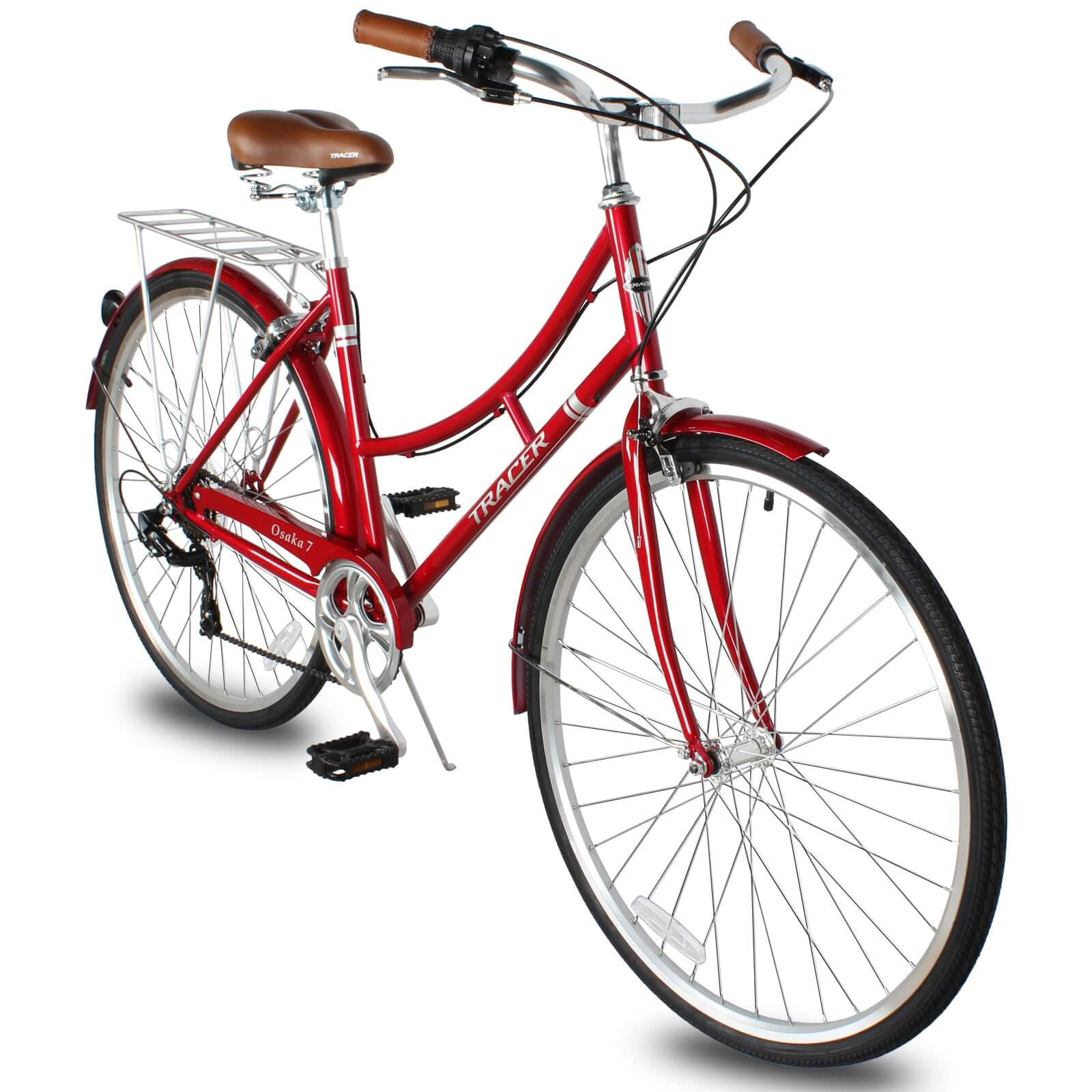 Tracer Osaka 700C 7 Speed Hybrid City Bikes for WOMEN