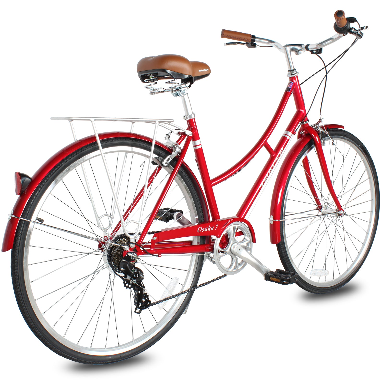 Tracer Osaka 700C 7 Speed Hybrid City Bikes for WOMEN