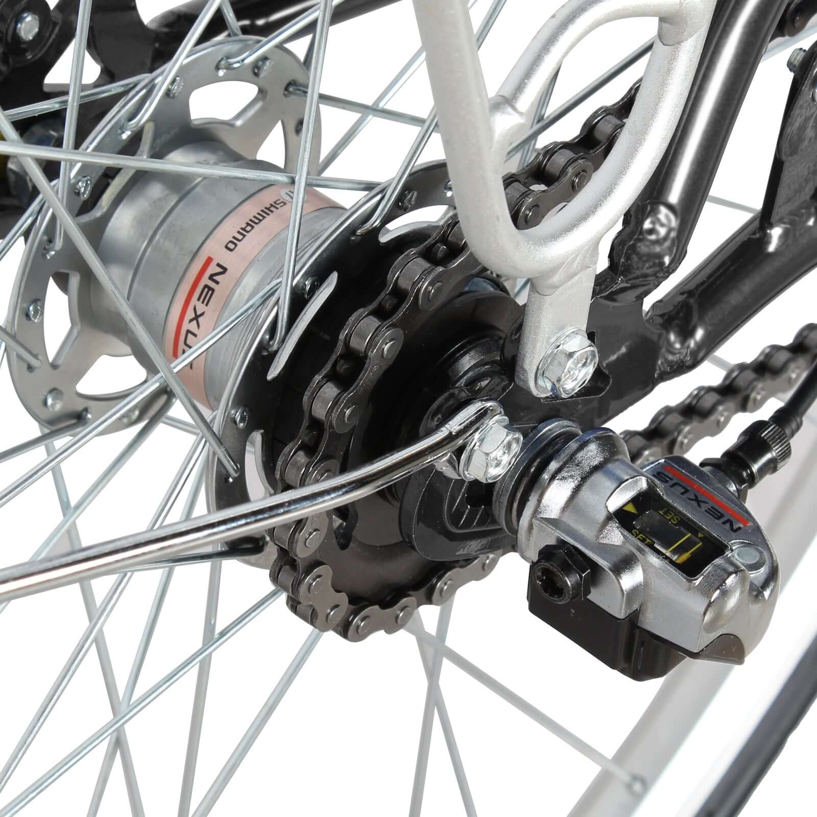 Brompton internal gear duofold hub