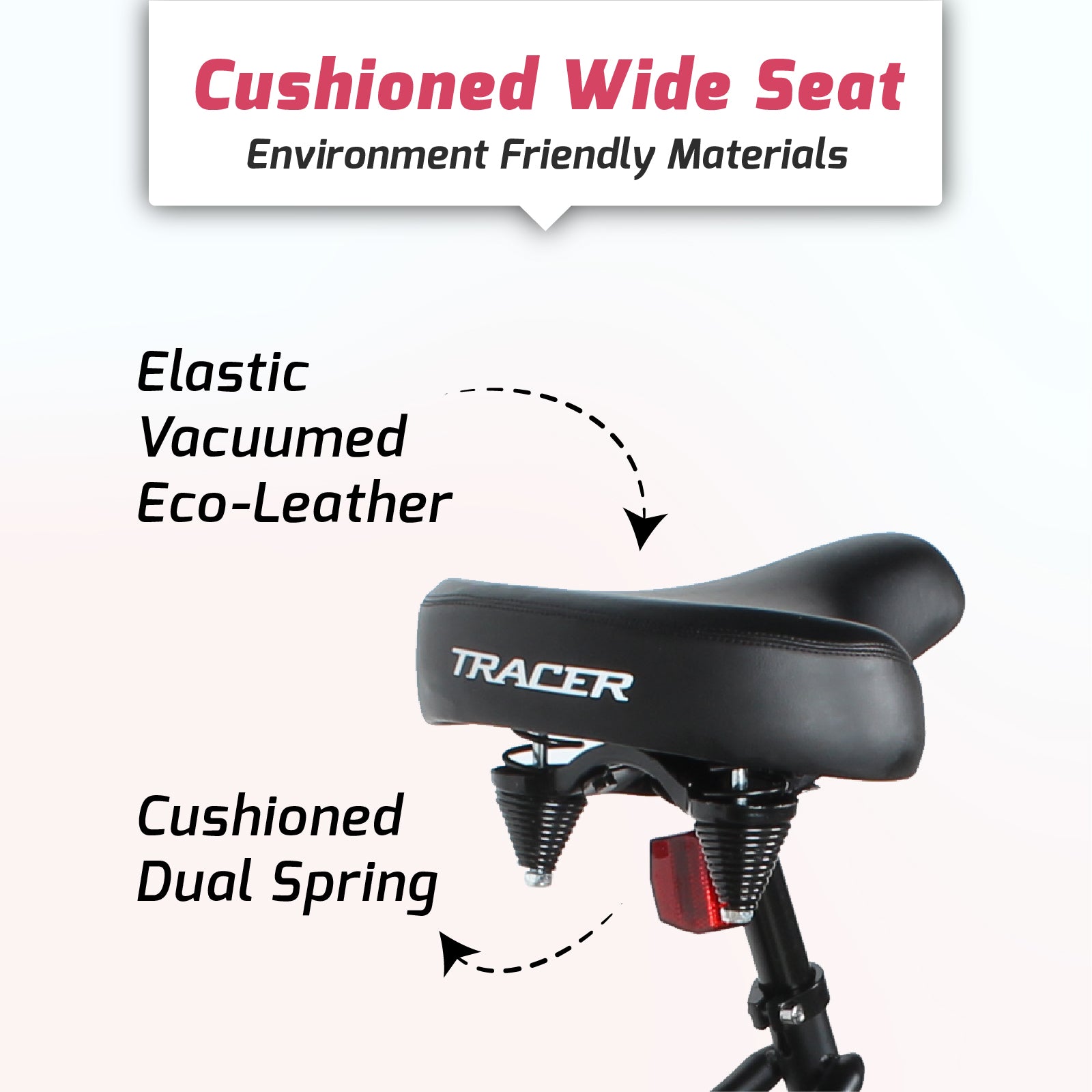 Women's cruiser best sale bike seat